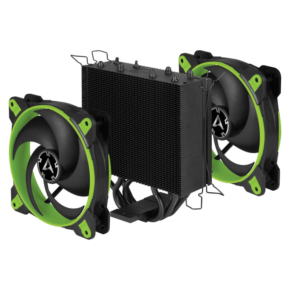 ARCTIC Freezer 34 eSports DUO Processeur Refroidisseur d'air 12 cm Noir, Vert (ACFRE00063A) — image 2