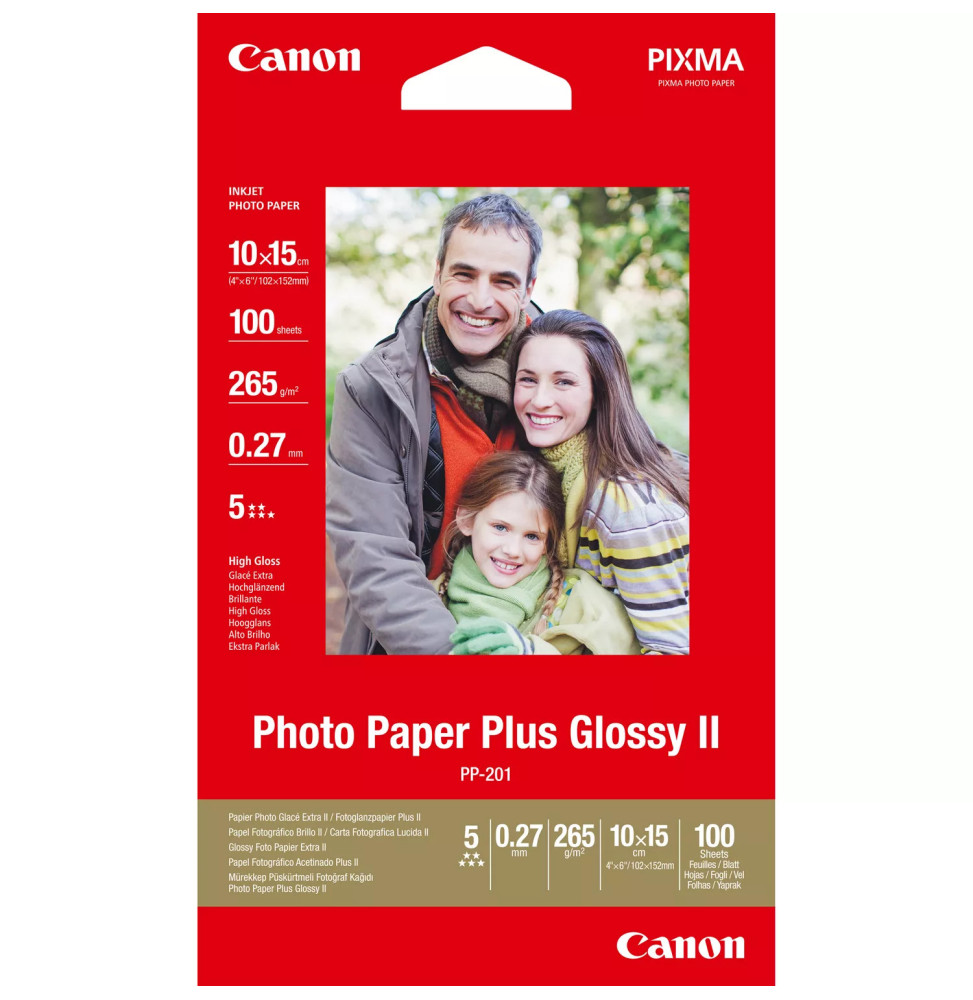 Canon PP-201 papier photos Hautement brillant (2311B072)