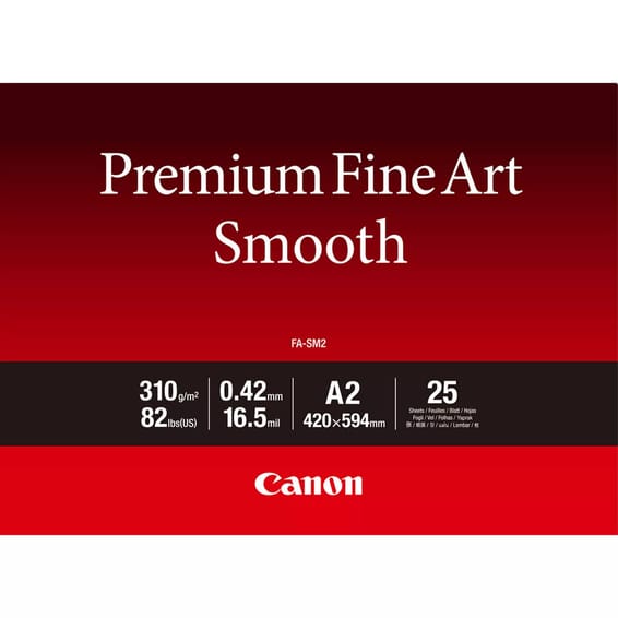 Canon FA-SM2 papier photos A2 Blanc Lisse (1711C016)