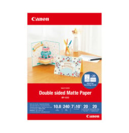 Canon Papier mat recto verso MP-101D, 18 × 25 cm, 20 feuilles (4076C006)