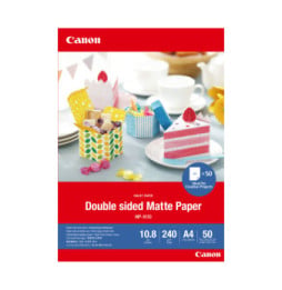 Canon Papier mat recto verso MP-101D, A4, 50 feuilles Papier mat recto verso  MP-101D, A4, 50 feuilles  (4076C005)