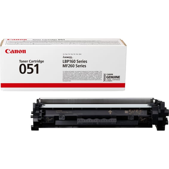Canon Cartouche de toner 051, noir Cartouche de toner 051, noir (2168C002)