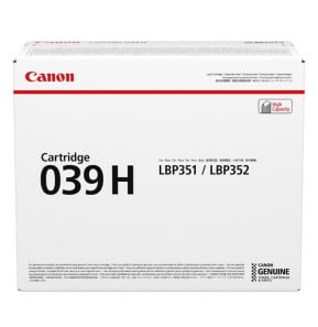 Canon 039H Cartouche de toner 1 pièce(s) Original Noir (0288C001)