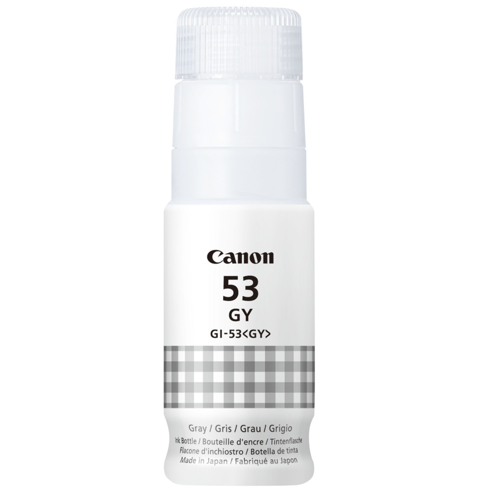 Canon Bouteille d'encre grise GI-53GY Bouteille d'encre grise  GI-53GY  (4708C001)