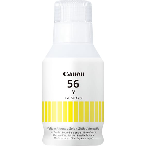 Canon Bouteille d'encre jaune GI-56Y Bouteille d'encre jaune GI-56Y (4432C001)