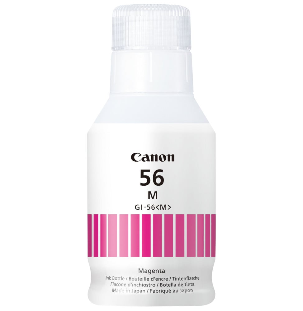 Canon Bouteille d'encre GI-56M, magenta Bouteille d'encre  GI-56M, magenta  (4431C001)