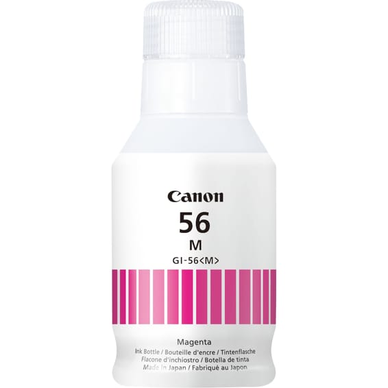 Canon Bouteille d'encre GI-56M, magenta Bouteille d'encre GI-56M, magenta (4431C001)