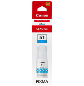 Canon GI-51C, haut rendement, bouteille d'encre, cyan GI-51C, haut rendement, bouteille d'encre, cyan  (4546C001)