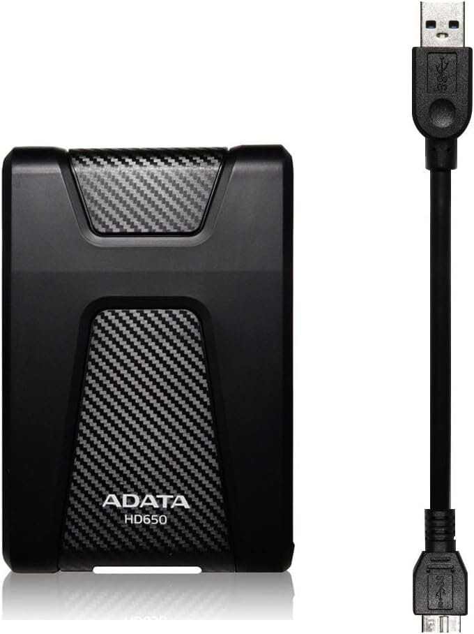 Disque Dur portable ADATA HD650 4 To (AHD650-4TU31-CBK) — image 4