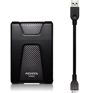 Disque Dur portable ADATA HD650 4 To (AHD650-4TU31-CBK)