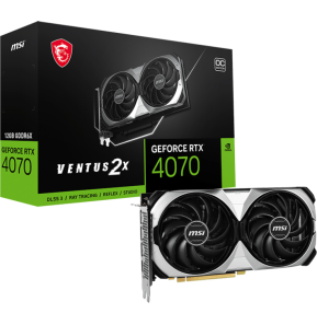 Carte Graphique MSI GeForce RTX™ 4070 VENTUS 2X 12G OC (912-V513-698)