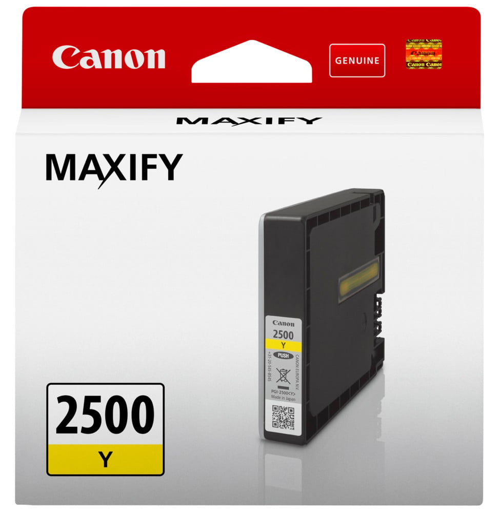 Canon Cartouche d'encre jaune PGI-2500Y Cartouche d'encre jaune  PGI-2500Y  (9303B001)