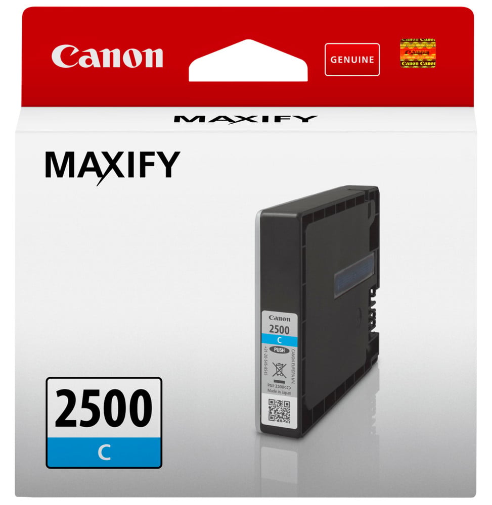 Canon Cartouche d'encre cyan PGI-2500C Cartouche d'encre cyan  PGI-2500C  (9301B001)