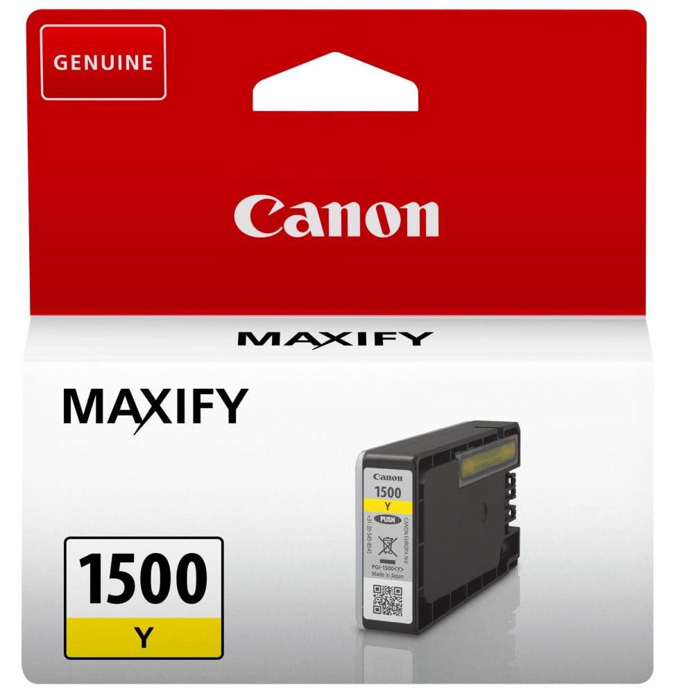 Canon Cartouche d'encre jaune PGI-1500Y Cartouche d'encre jaune  PGI-1500Y  (9231B001)
