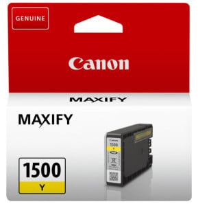 Canon Cartouche d'encre jaune PGI-1500Y Cartouche d'encre jaune  PGI-1500Y  (9231B001)