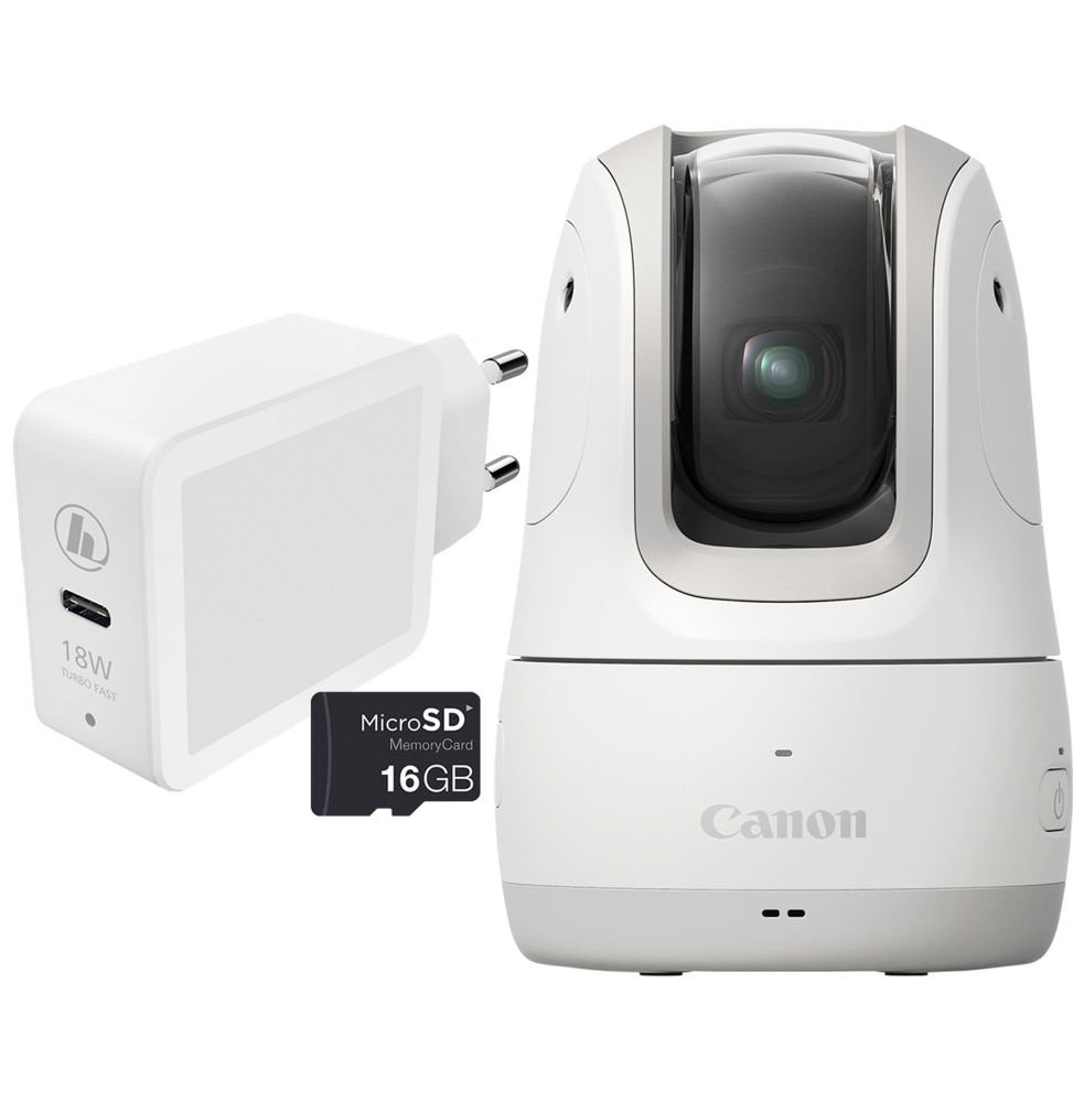 Canon PowerShot PX, kit essentiel, blanc PowerShot PX, kit essentiel, blanc  (5591C003)