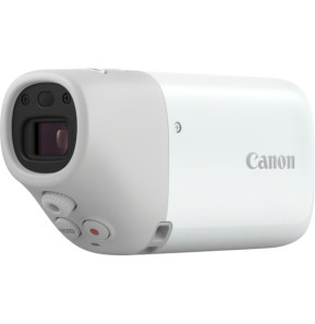 Canon PowerShot ZOOM, appareil photo compact monoculaire à téléobjectif, kit essentiel, blanc (4838C014)