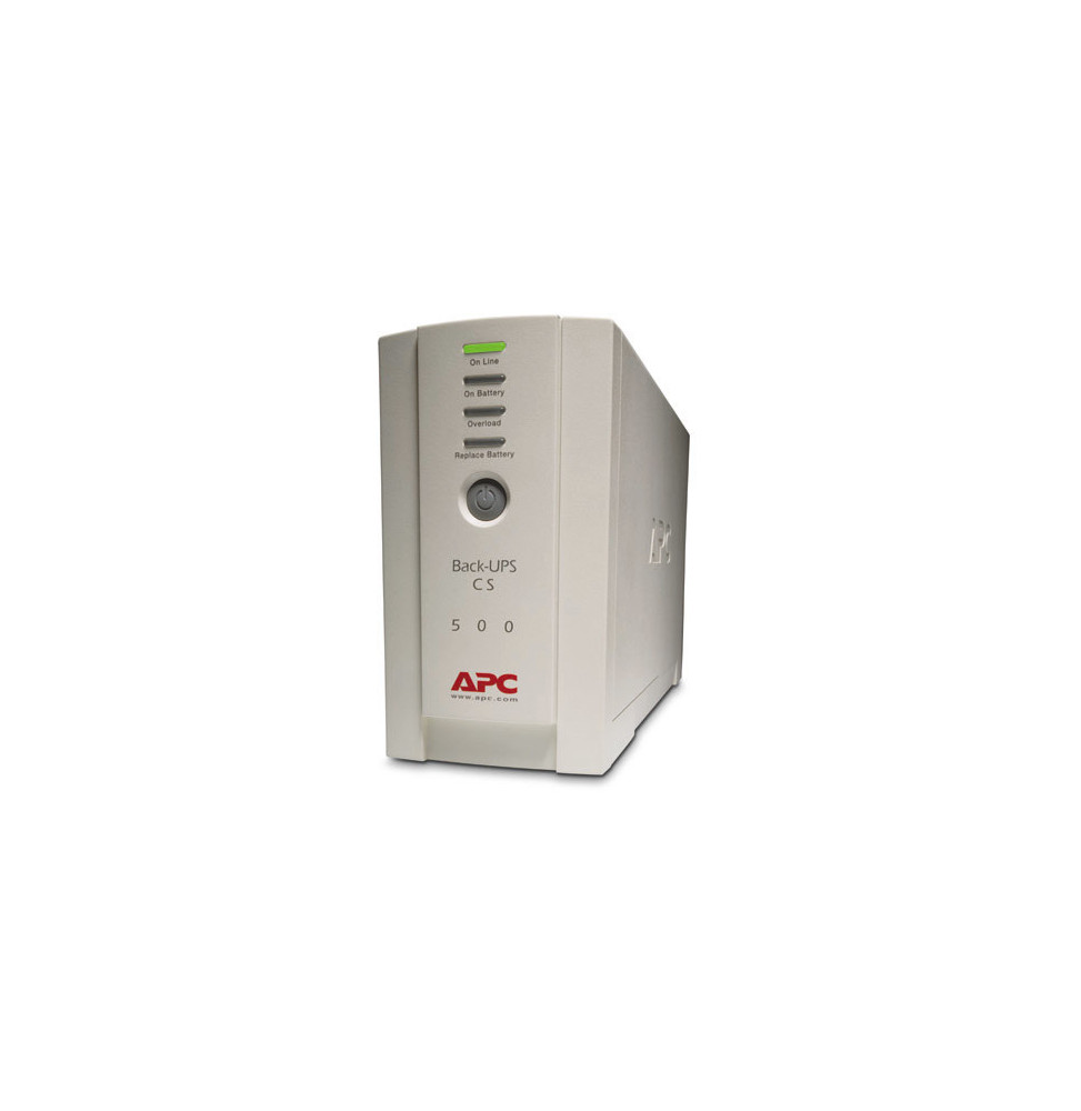 APC Back-UPS alimentation d'énergie non interruptible Veille 0,5 kVA 300 W 4 sortie(s) CA (BK500EI)