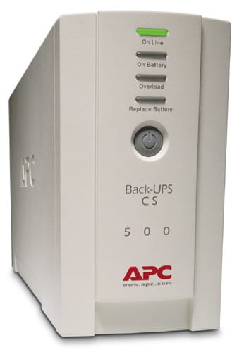 APC Back-UPS alimentation d'énergie non interruptible Veille 0,5 kVA 300 W 4 sortie(s) CA (BK500EI) — image 2