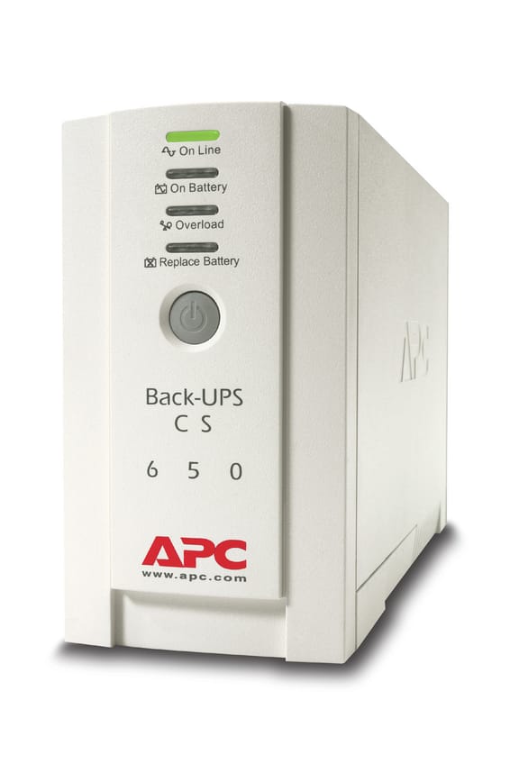 APC Back-UPS BK650EI - Alimentation de secours, 650 VA, 4 sorties C13, USB (BK650EI)