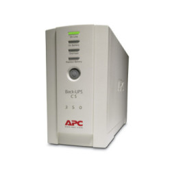 APC Back-UPS alimentation d'énergie non interruptible Veille 0,35 kVA 210 W 4 sortie(s) CA (BK350EI)