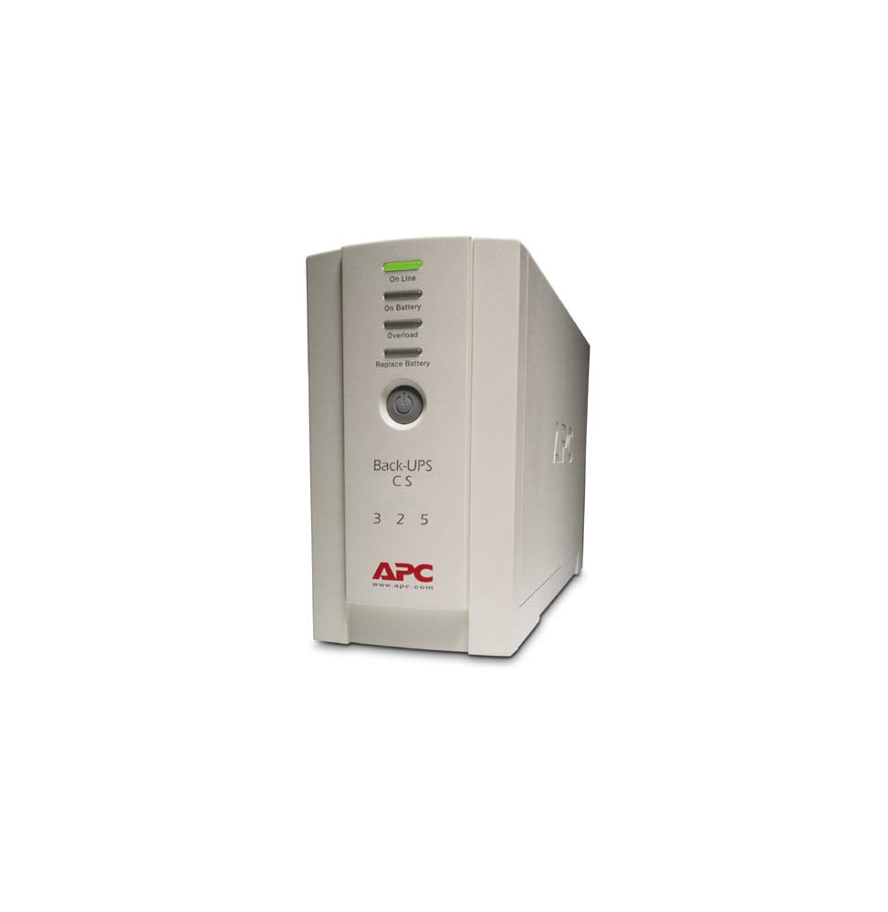 APC Back-UPS CS 325 w/o SW alimentation d'énergie non interruptible 0,325 kVA 210 W (BK325I)