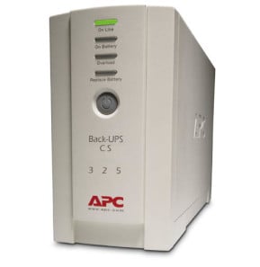 APC Back-UPS CS 325 w/o SW alimentation d'énergie non interruptible 0,325 kVA 210 W (BK325I)