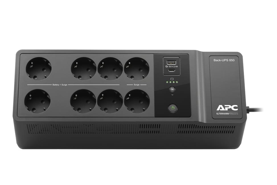 Onduleur Off-line APC BE850G2-GR - 520 W / 850 VA - 8 prises FR + USB — image 2