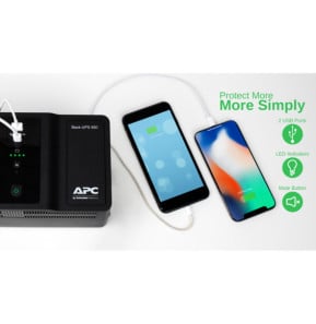 Onduleur Off-line APC BE850G2-GR - 520 W / 850 VA - 8 prises FR + USB