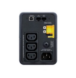 APC Back-UPS alimentation d'énergie non interruptible Interactivité de ligne 0,5 kVA 300 W 3 sortie(s) CA (BX500MI)