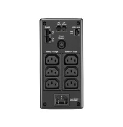 APC BR650MI alimentation d'énergie non interruptible Interactivité de ligne 0,65 kVA 390 W 6 sortie(s) CA (BR650MI)