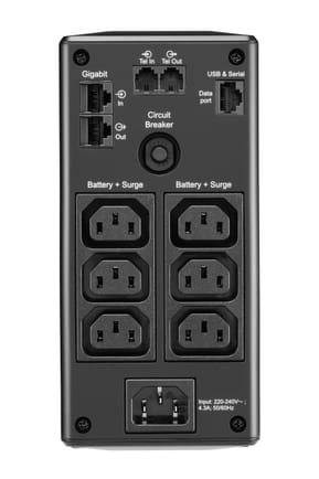 APC BR650MI alimentation d'énergie non interruptible Interactivité de ligne 0,65 kVA 390 W 6 sortie(s) CA (BR650MI) — image 3