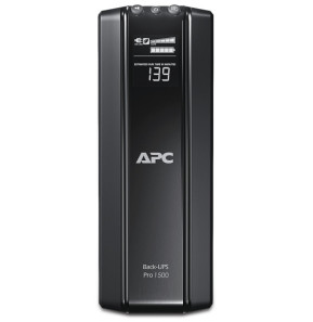 APC Back-UPS Pro alimentation d'énergie non interruptible Interactivité de ligne 1,5 kVA 865 W 10 sortie(s) CA (BR1500GI)
