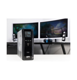 APC BACK UPS PRO BR 1200VA alimentation d'énergie non interruptible Interactivité de ligne 1,2 kVA 720 W 8 sortie(s) CA