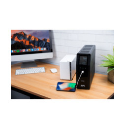 APC BACK UPS PRO BR 1200VA alimentation d'énergie non interruptible Interactivité de ligne 1,2 kVA 720 W 8 sortie(s) CA