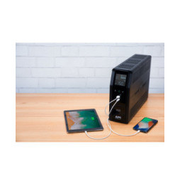 APC BACK UPS PRO BR 1200VA alimentation d'énergie non interruptible Interactivité de ligne 1,2 kVA 720 W 8 sortie(s) CA