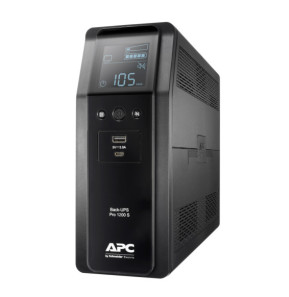 APC BACK UPS PRO BR 1200VA alimentation d'énergie non interruptible Interactivité de ligne 1,2 kVA 720 W 8 sortie(s) CA