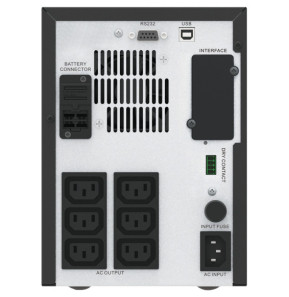 APC Easy UPS SMV alimentation d'énergie non interruptible Interactivité de ligne 1 kVA 700 W 6 sortie(s) CA (SMV1000CAI)