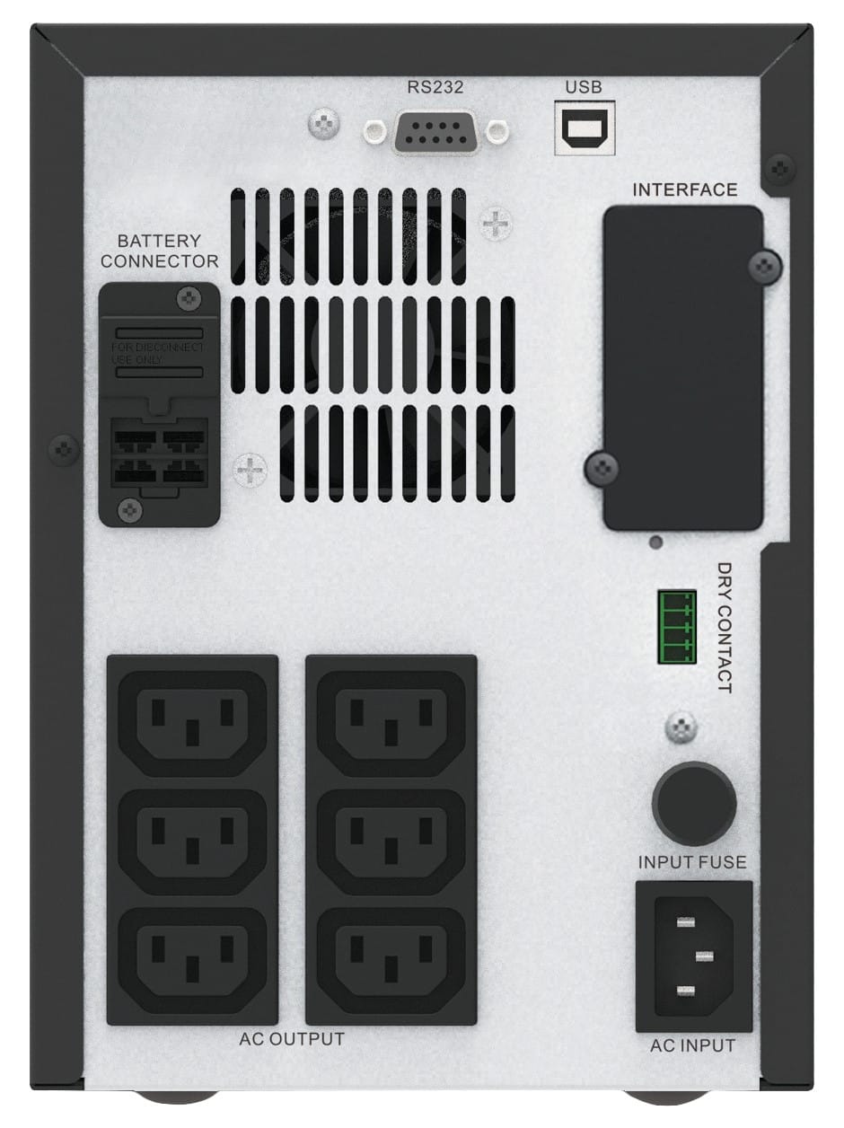 APC Easy UPS SMV alimentation d'énergie non interruptible Interactivité de ligne 1,5 kVA 1050 W 6 sortie(s) CA (SMV1500CAI) — image 2