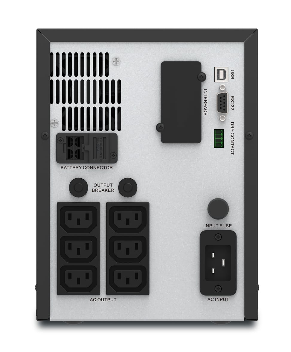 APC Easy UPS SMV alimentation d'énergie non interruptible Interactivité de ligne 3 kVA 2100 W 6 sortie(s) CA (SMV3000CAI) — image 3