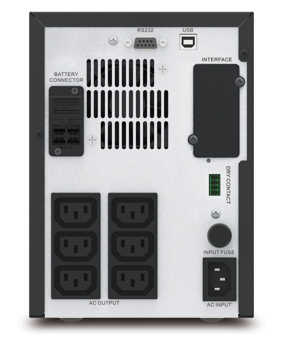 APC Easy UPS SMV alimentation d'énergie non interruptible Interactivité de ligne 0,75 kVA 525 W 6 sortie(s) CA (SMV750CAI) — image 3