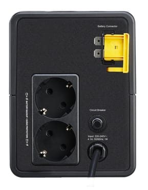 APC BVX900LI-GR alimentation d'énergie non interruptible Interactivité de ligne 0,9 kVA 480 W 2 sortie(s) CA (BVX900LI-GR) — image 2