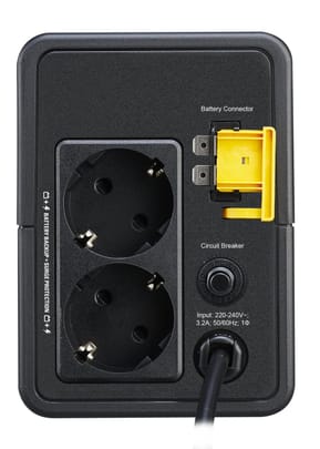 APC BVX700LI-GR alimentation d'énergie non interruptible Interactivité de ligne 0,7 kVA 360 W 2 sortie(s) CA (BVX700LI-GR) — image 3