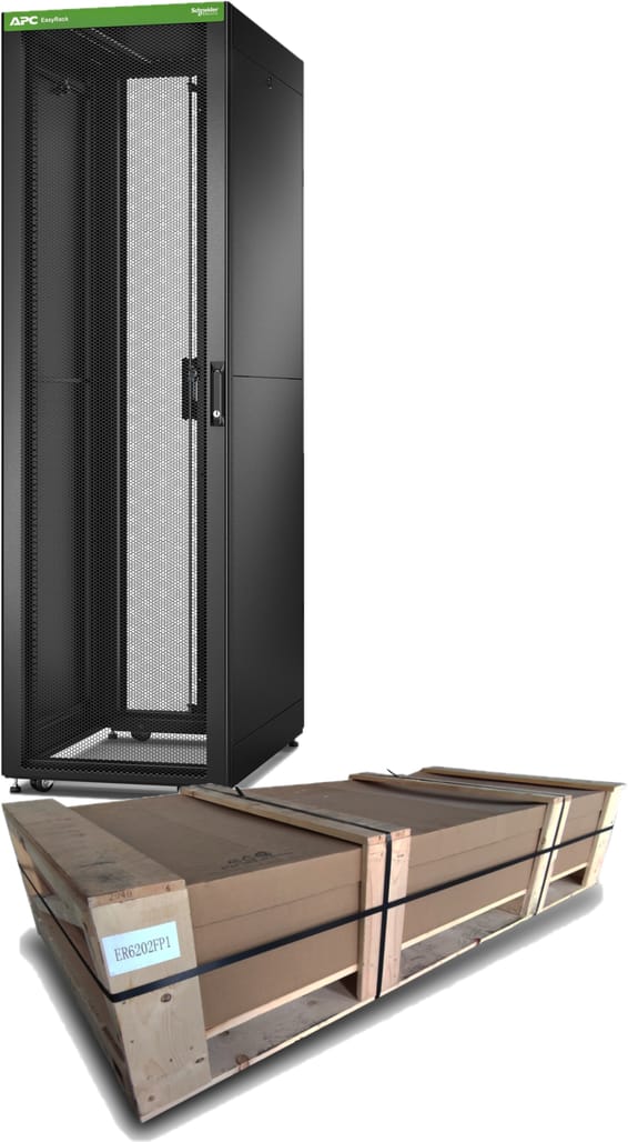 APC Easy Rack 600mm/42U/1000mm , with Roof, Side panel Rack autonome Noir (ER6202FP1)