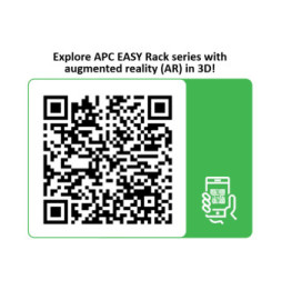 APC Easy Rack 42U Rack autonome Noir (ER6212)