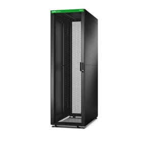 APC EASY RACK 600MM/42U/800MM WITH ROOF SIDE PANEL CASTORS FEET AND 4 BRACKETS NO BOTTOM BLACK Rack autonome Noir (ER6282)