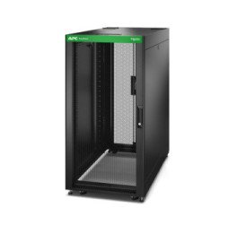 APC Easy Rack 24U Rack autonome Noir Baie EasyRack 800mm/42U/800mm avec toit, panneau latéral, roulettes, noir  (ER6402)