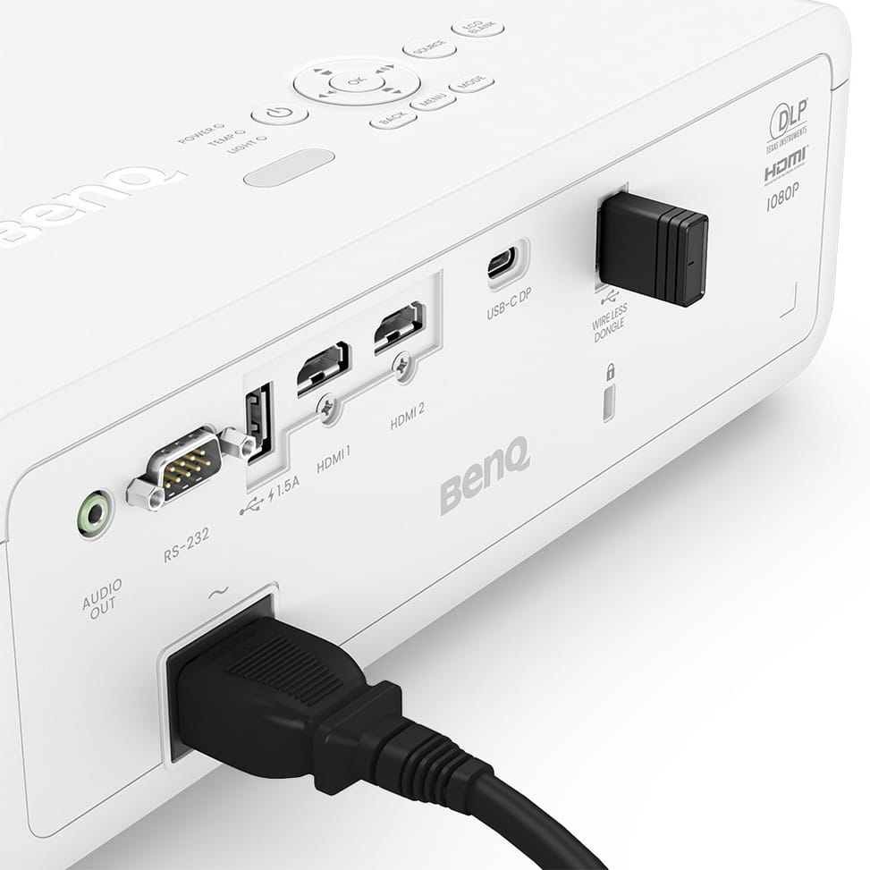 BenQ LH650 vidéo-projecteur Projecteur à focale standard 4000 ANSI lumens DLP 1080p (1920x1080) Compatibilité 3D Noir, Blanc — image 6
