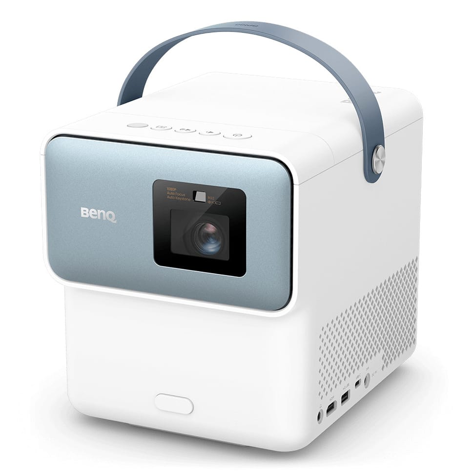 BenQ GP100 vidéo-projecteur Projecteur à focale standard 1000 ANSI lumens DLP 1080p (1920x1080) Bleu, Blanc (GP100) — image 2