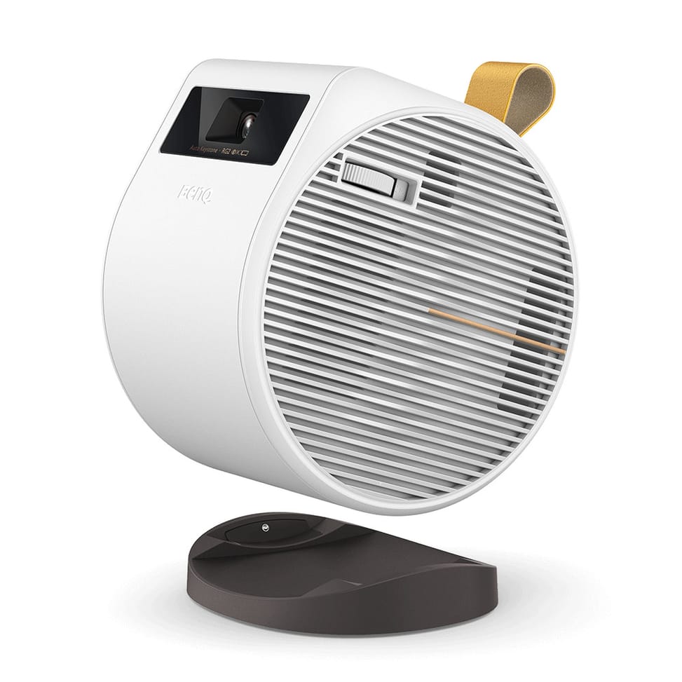 BenQ GV11 vidéo-projecteur Projecteur à focale standard 300 ANSI lumens DLP WVGA (854x480) Noir, Blanc (9H.JR377.59E) — image 4
